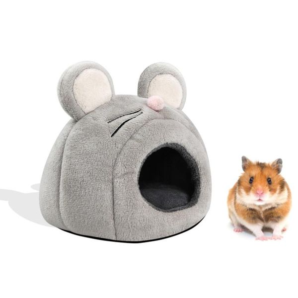 

1pc pet cages hamster house hedgehog nest cotton bed animal warm small accessories supplies