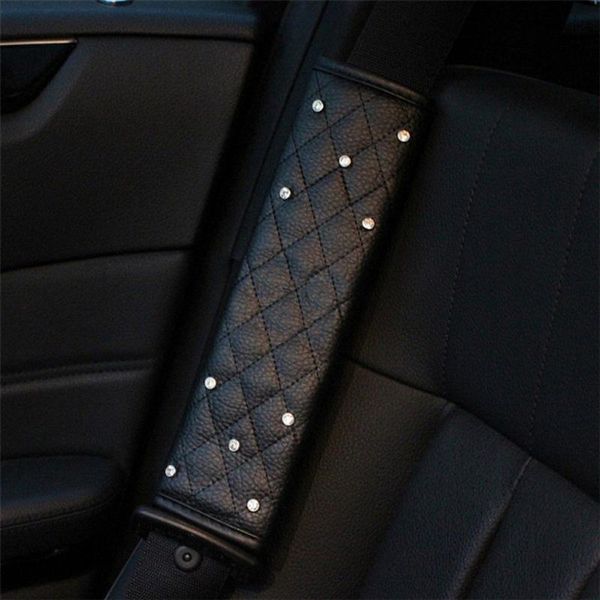 

safety belts & accessories 2pcs car seat belt shoulder guard cover with drill automotive interior supplies arrival drop