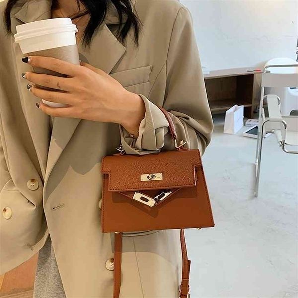 

2021 new fashionable and versatile mini kelly bag