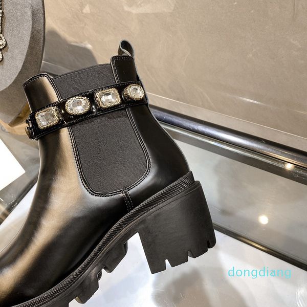 Designer-Boots scarpe da donna designer tacchi di lusso stivale invernale martin scarpe stivaletti tacco donna in pelle Knight Work Safety Motorcycle Rain