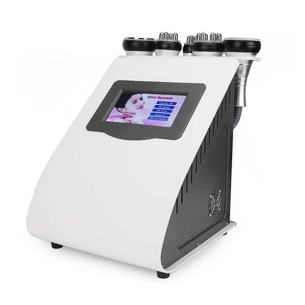 Multifunzione di grado medico 5 in 1 macchina per cavitazione sotto vuoto Radiofrequenza Rf 40K Sistema di cavitazione ad ultrasuoni Laser dimagrante corpo