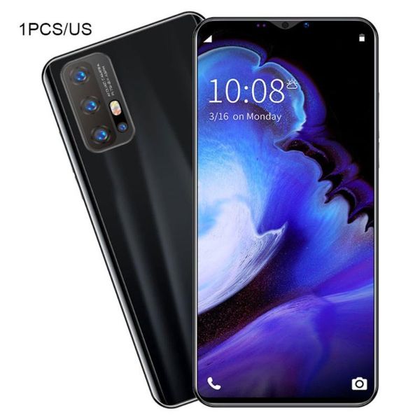 

smart home control z6 pro smartphone 5.8 inch screen 512m+4g android 3d glass plated back cover black