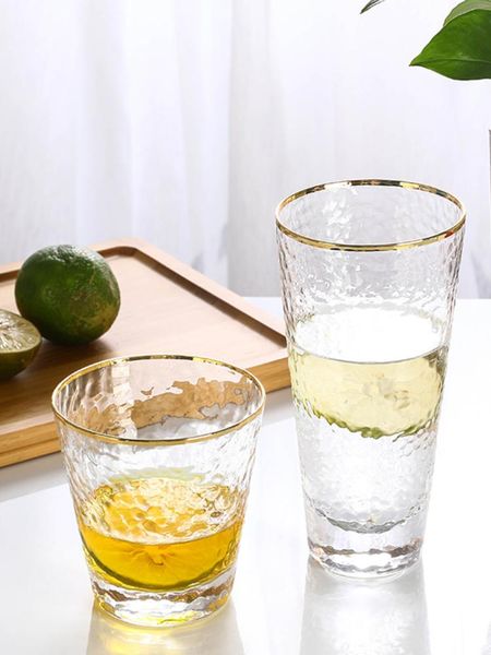 

wine glasses drinking transparent round goblet glass cup beer tea water bottle drinkware coffee mugs set