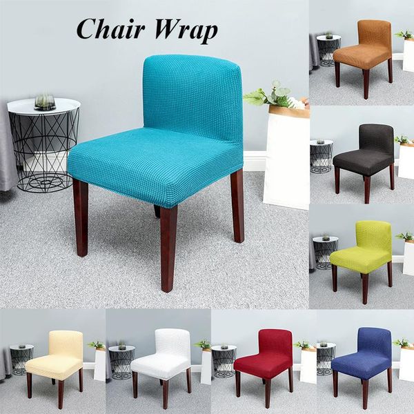 

chair covers soft nordic style extra low back cover elastic polar fleece stool four seasons wear-resistant seat universal
