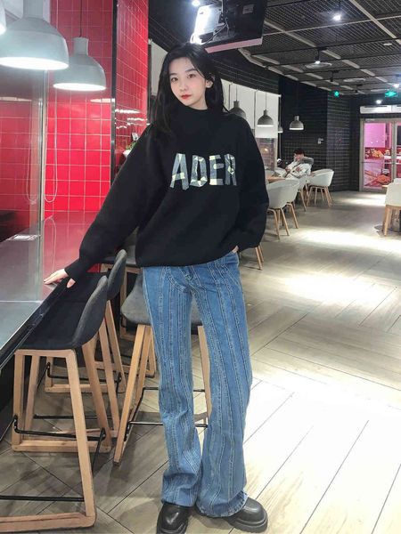 

jeans Jeans, high waist, retro trumpet pants, feminine, Blue