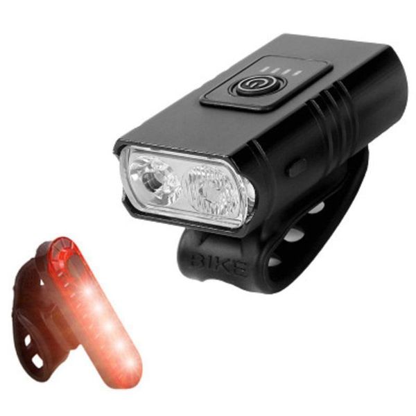 

bike lights solar charging bicycle light road mountain front waterproof bell usb rechargeable headlight