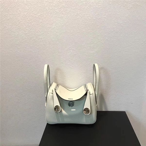 

2021 new leather women s bag litchi lindi cow 20cm nure single shoulder meenger portable mini