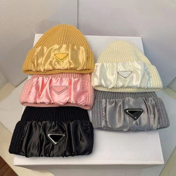 

casual beanies caps letters printed brim hats for men women skull cap resort outwears warm casual knits hat size, Blue;gray