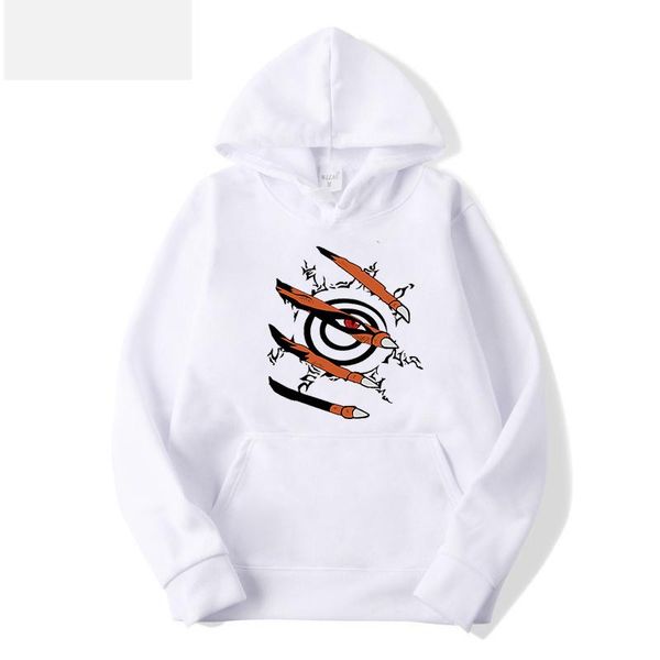 

men's hoodies & sweatshirts hoodie sweatshirt harajuku anime clothing pommel horse ninjutsu print streetwear fashion casual loose super, Black