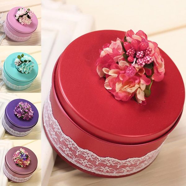 

round candy chocolate box wedding party favors and gifts cases bags gift packaging birthday decor supplies wrap