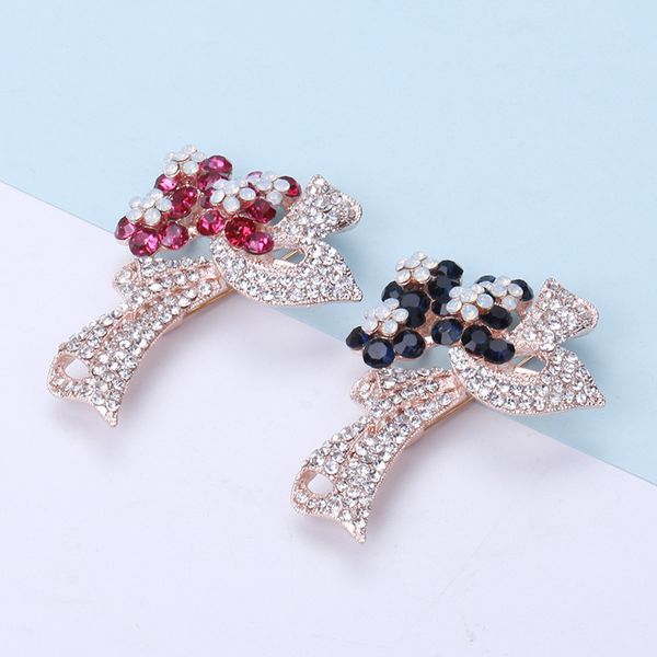 

factory new simple little flower flash diamond mini suit collar button shirt decorative brooch dress anti light pin christmas