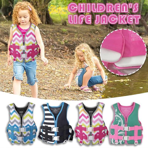 

life vest & buoy children protection waistcoat water sports lifejacket swimming pocket diving motorboat rescue buoyancy
