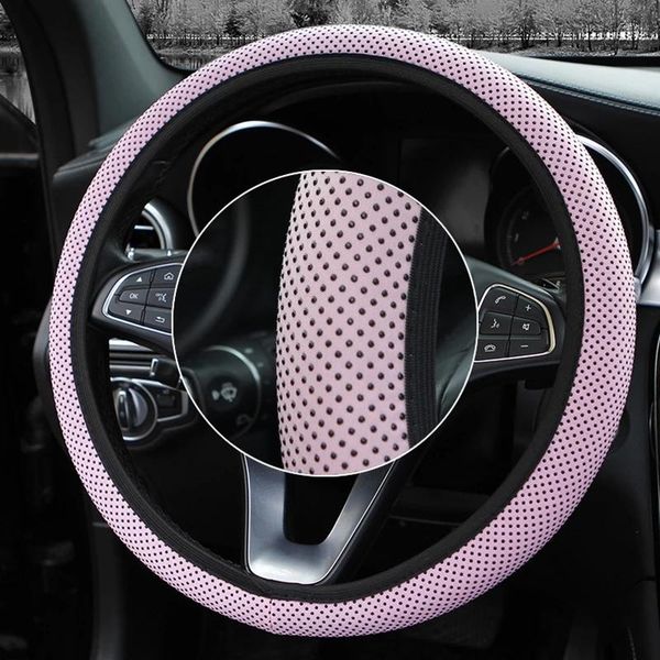 

steering wheel covers 1pc coprivolante auto universal car cover anti-slip funda volante coche stuurhoes steering-wheel