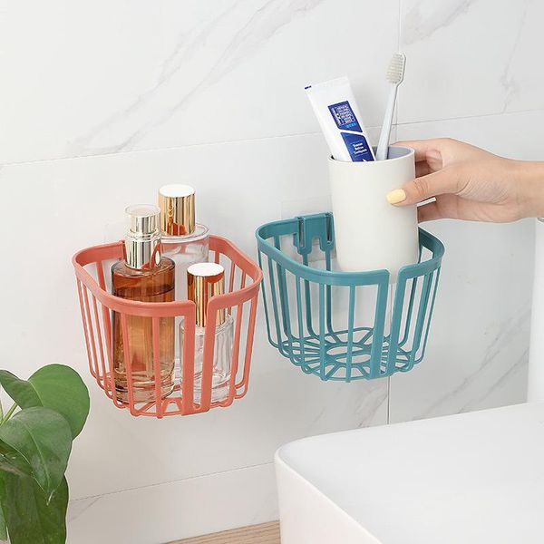 

tissue boxes & napkins bathroom shelf toilet paper rack punch towel basket roll box multi-function storage