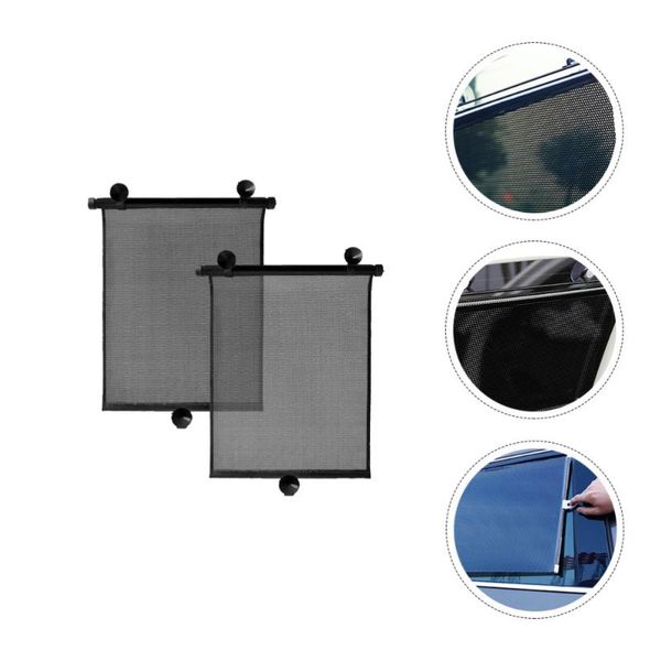 

car sunshade 2 pcs window sun shade cover breathable mesh curtain visor net