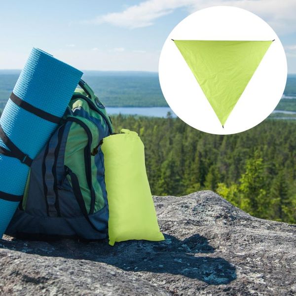 

tents and shelters 1pc triangle sun shade sail folding canopy uv block for outdoor camping