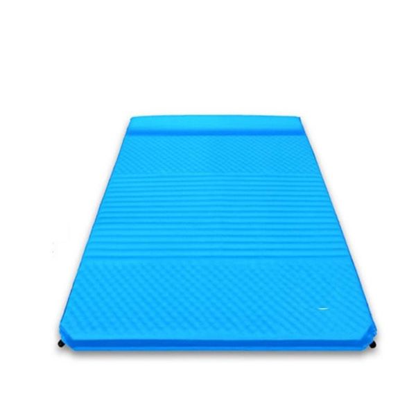 

automatic inflatable mattress double 2 person camping mat air bed sleeping pad ultralight folding beach 52037 outdoor pads