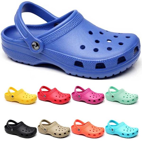

414 hotsale fashion Sandals Slip On Casual Beach Waterproof Shoes men Classic Nursing Clogs Hospital Women Slippers Work Medical, 4 36-41
