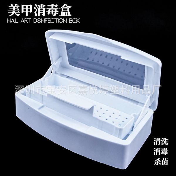 

tools nail disinfection false eyelash alcohol cleaning immersion sterilization box