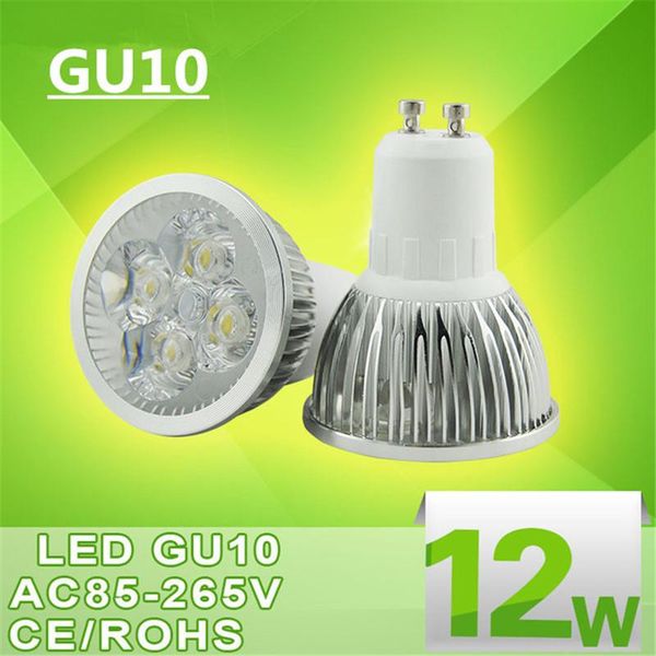 

bulbs 10pcs led lamp dimmable gu10 light 3w 4w 5w 6w 8w 9w 10w 12w 110v-240v v