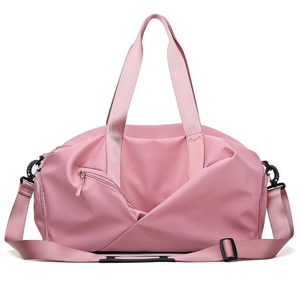 

sports gym bag women dry and wet separate shoe position training yoga large capacity hand luggage outdoor travel duffel bags