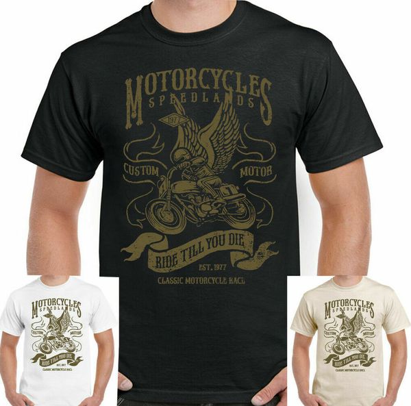 

biker motorrÃ¤der speedlands herren motorrad enthusiast cafe racer indian, White;black