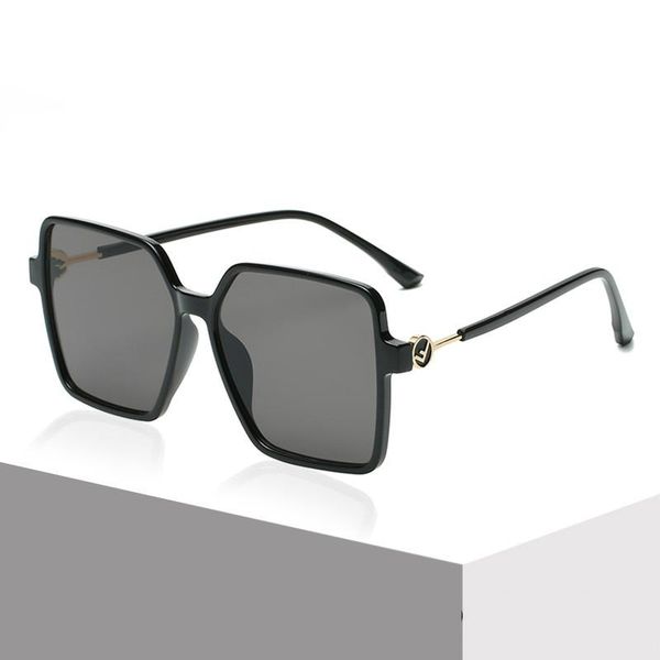 

sunglasses brand design european and american fashion street pos large square frame women men uv400, White;black