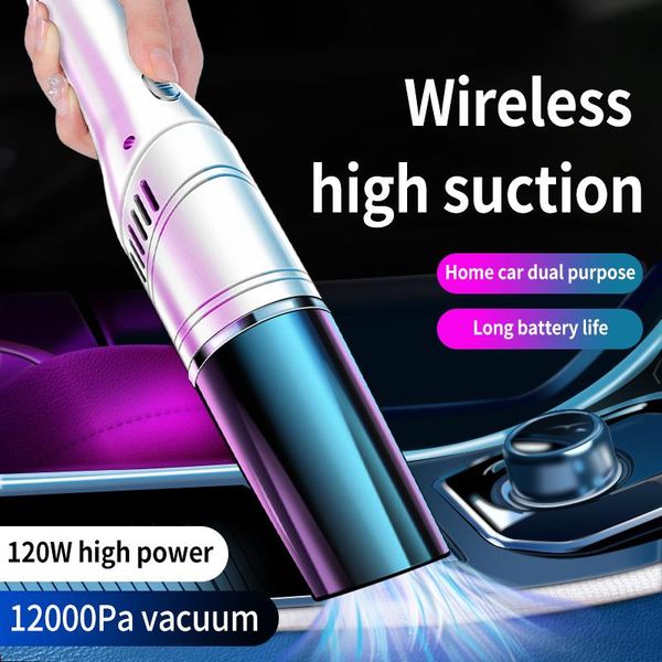 

vacuum cleaner 12000pa wireless car 180 rotation for machine portable handheld deskhome appliance