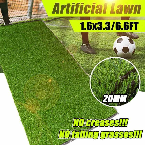 

decorative flowers & wreaths soft artificial lawn turf grass carpet simulation outdoor green for garden patio football euro 202