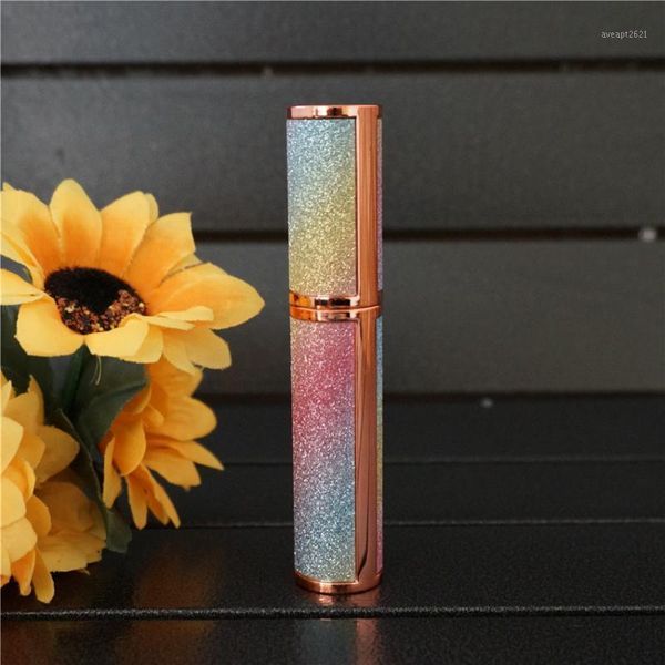 

storage bottles & jars 10-100pcs empty rainbow sky mascara tube wholesale eyelash tube,eyeliner sample cosmetic packaging