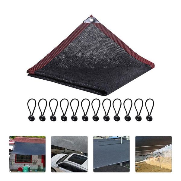 

shade 1pc sun block net outdoor heat insulation for garden patio with binding