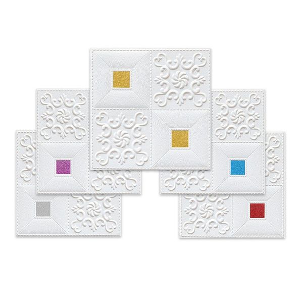 

wallpapers 35cmx35cm self adhesive waterproof 3d wallpaper tv background wall stickers living room mural bedroom decorative