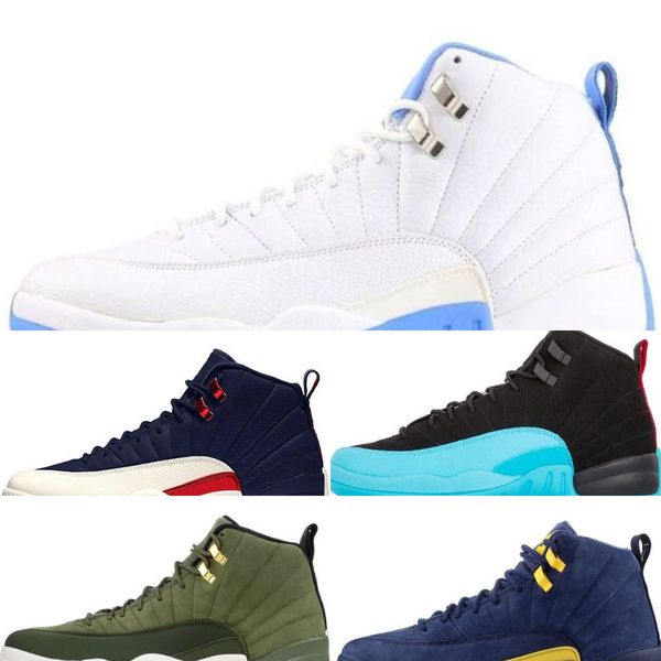 

6ikq 12s winterized wntr gym red michigan mens basketballs shoes ovo white the master flu game fiba taxi 12 sneakers designer trainers7l5fgx