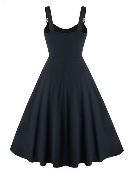 

casual dresses rosegal retro dress plus size halloween women gothic colorful skeleton skull a line high waist party vestidos 9wcw, Black;gray