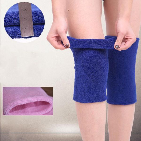 

elbow & knee pads 1 pair basketball protectors towel anti-slip warmer dance sleeves protector for cycling, Black;gray