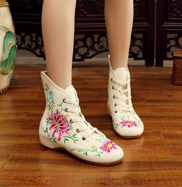 

boots 2021 women winter wedge embroidered cloth pupu01 y154, Black