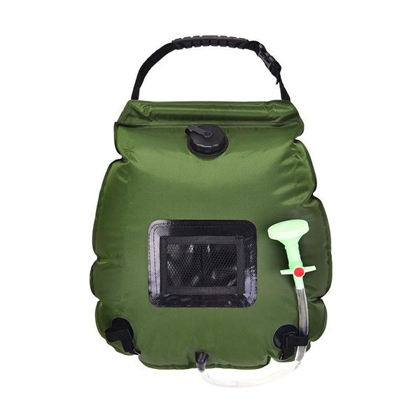 

outdoor camping shower water bag solar portable storage bags