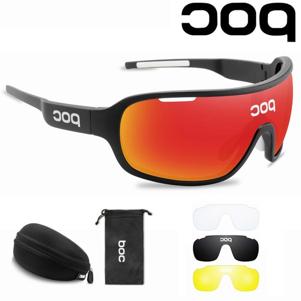 

POC TUN CLINGE 4 Objective Set Mtb Cycling Glasses Men Women Bike Bicycle Outdoor Sports sunglasses UV400 wholesale, White;black