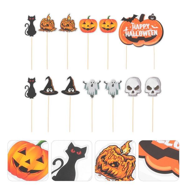 

other festive & party supplies 13 pcs decorative cake ers picks creative inserts