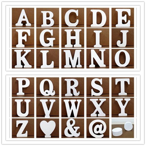 

novelty items creative diy english alphabet tanding wooden birthday party home living room wedding decoration shooting props
