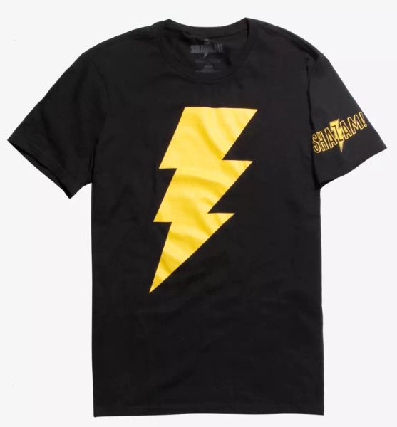 

DC Comics SHAZAM! LOGO NEW 100% Authentic & Official, White;black