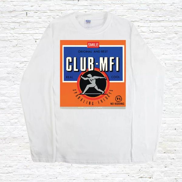 

club mfi t-shirt (rave / acid house / tripsies ), White;black