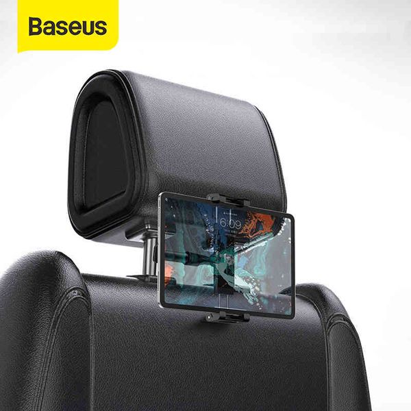 

baseus back seat headrest mount for ipad 4.7-12.9 inch 360 rotation universal tablet pc auto car phone holder stand
