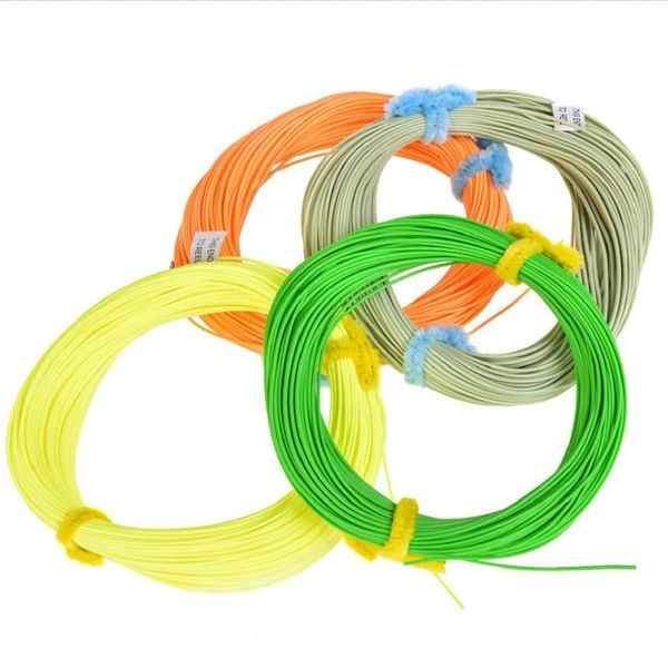 

professional multifiament nylon rubber cover fishing line weight forward floating cord main 300cm braid