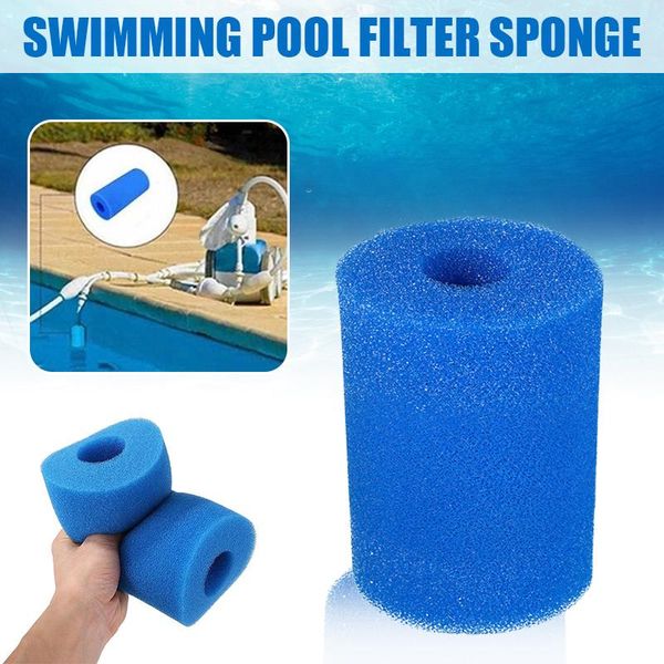 

pool & accessories replacement filter cartridge foam type i/ii/vi/d/h/s1/a/b heavy duty sponge reusable for swimming spa xr-