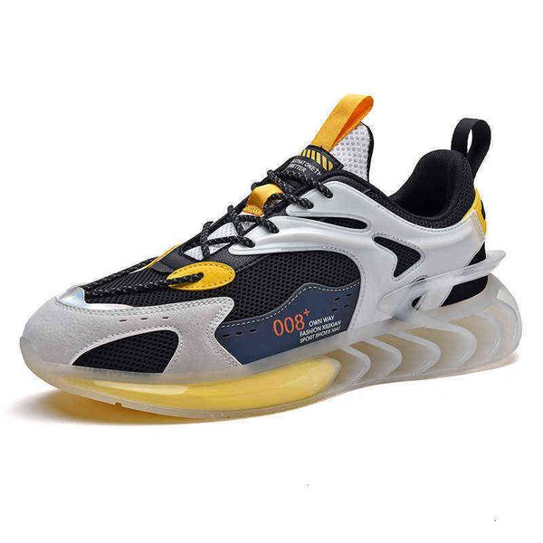 

men's shoes 2021 summer mesh men's casual blade sports student luminous father men