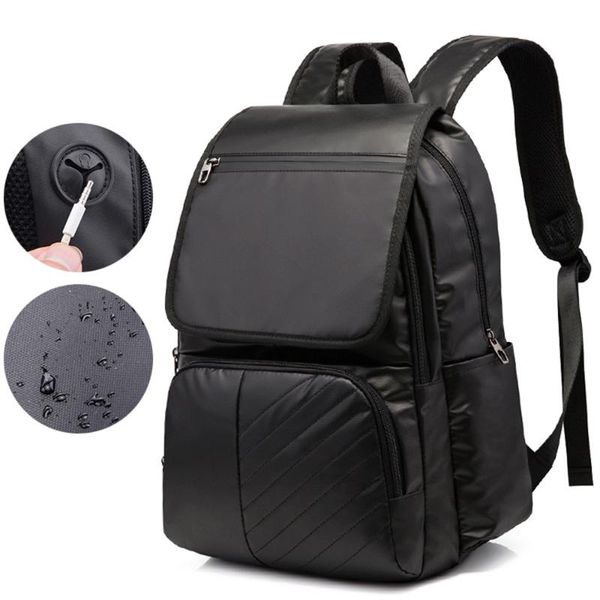 

backpack aosbos vintage soft casual usb fashion shoulder bag backpacks large capacity school oxford bagckpack
