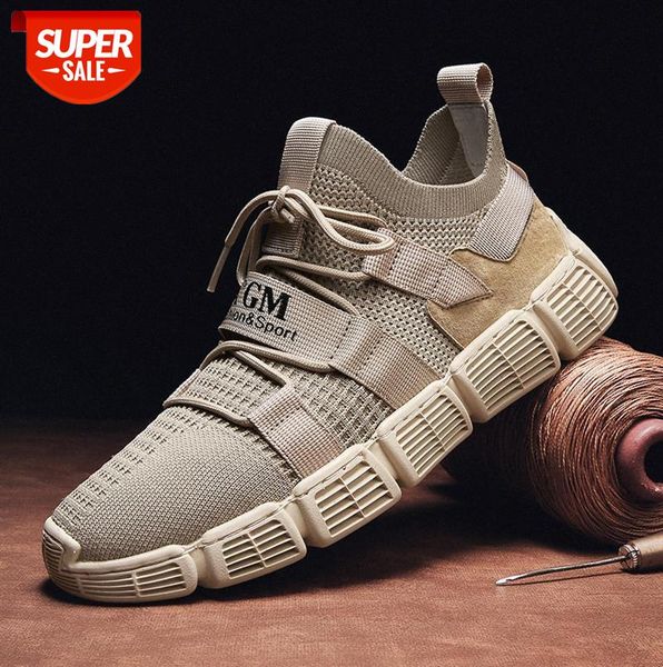 

men's shoes, sports casual fly woven breathable large size shoes #e04p