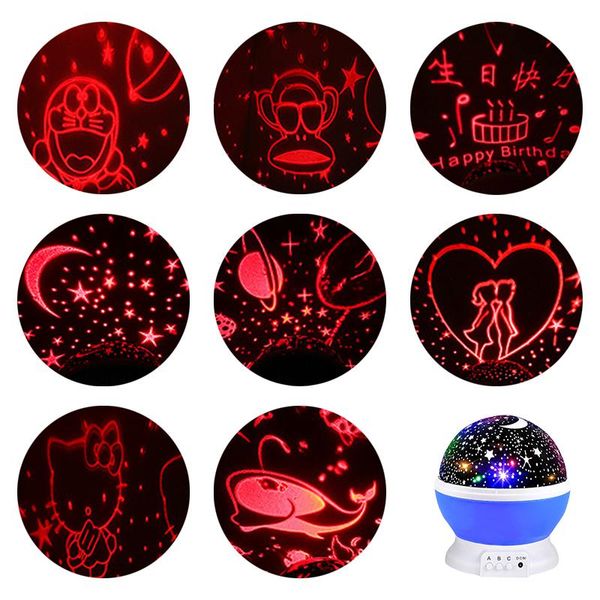 

lamp covers & shades led projector film 8 styles projection night light only