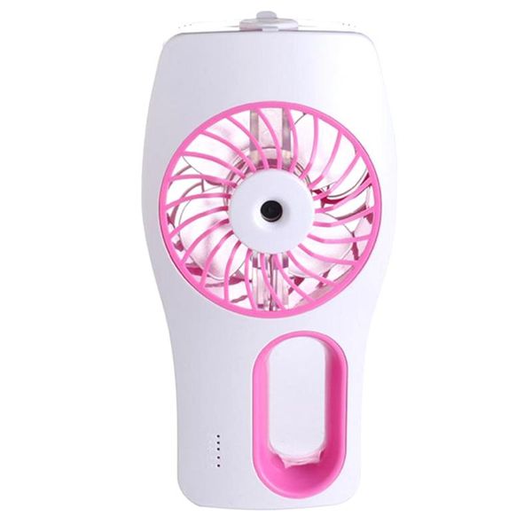 

electric fans mini handheld usb misting fan portable water spray cooling for home